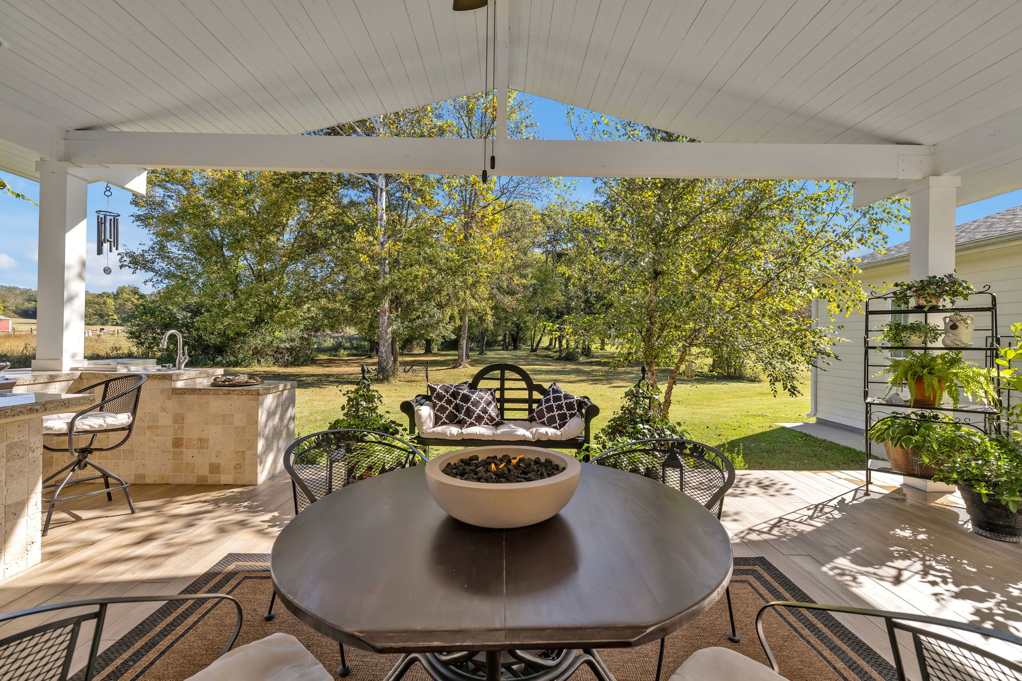 3917 Buck Matthews Road Columbia, TN 38401 - Photo 46 of 60 a view of a dining room with furniture window and outside view