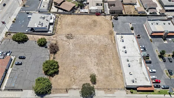 an aerial view of residential house with outdoor space