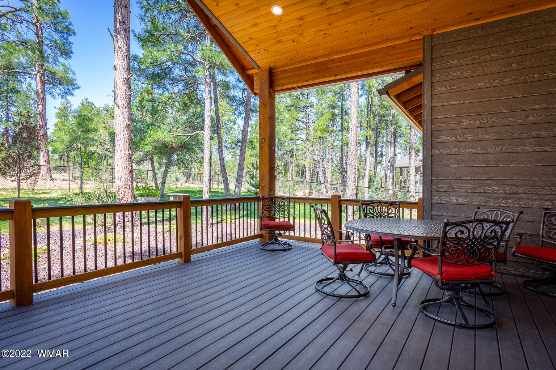 1950 Silver Tree Lane Show Low, AZ 85901 - Photo 8 of 41 a sitting area with furniture on wooden deck