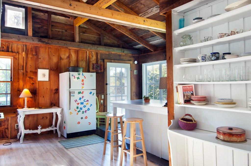 27 Massachusetts Road West Boothbay Harbor, ME 04575 - Photo 7 of 21 Counter and Door to Deck