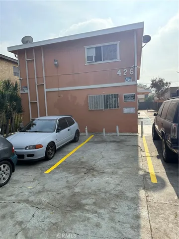 a view of parking area