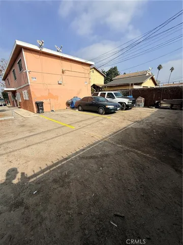 a car parked on the side of the road