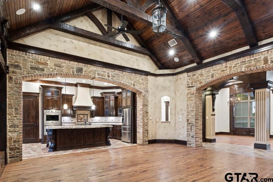 11378 Highway 110 Tyler, TX 75704 - Photo 18 of 42 a view of a hallway with wooden floor