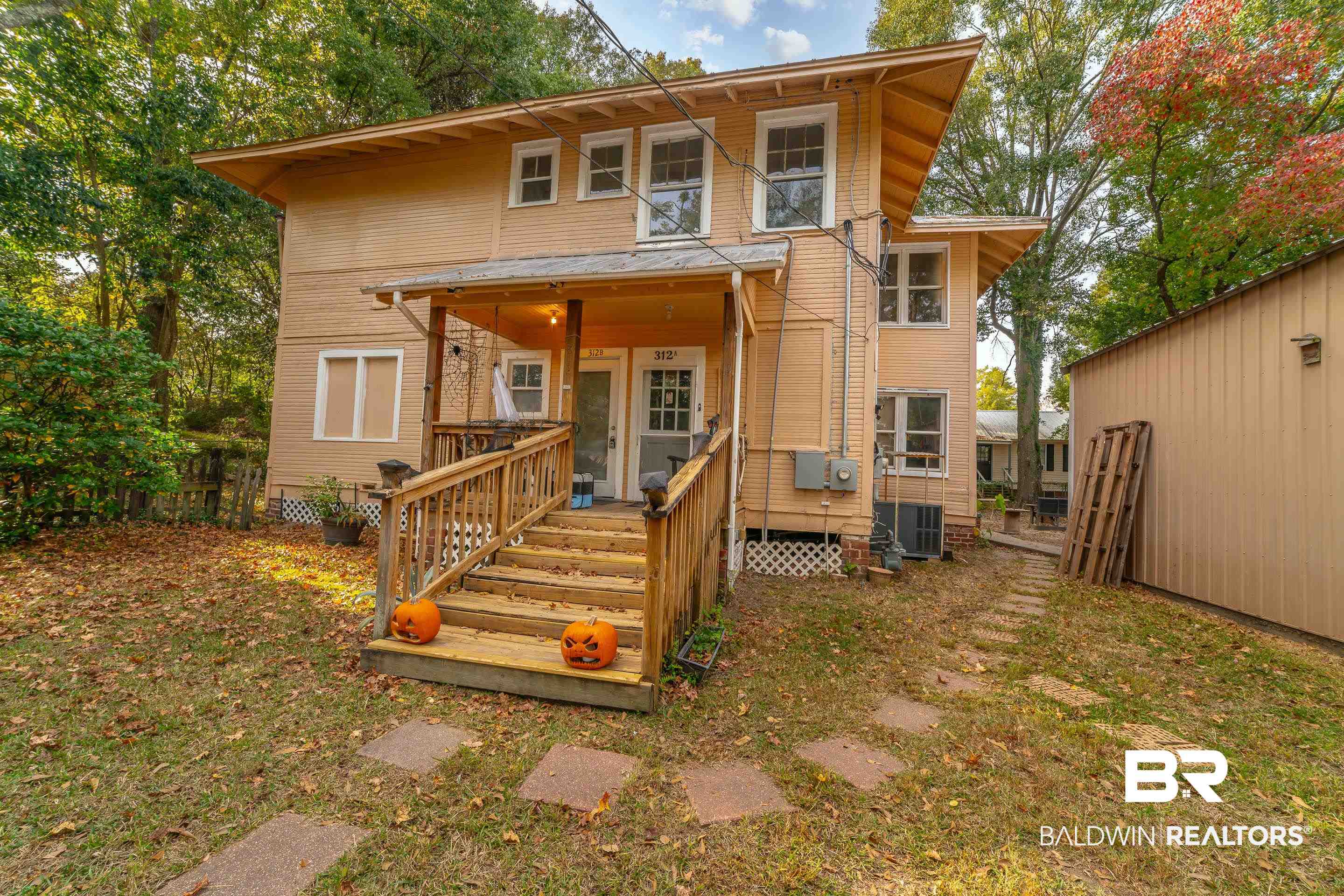 312 1st Street Mobile, AL 36611 - Photo 1 of 29 View of front of house featuring cooling unit