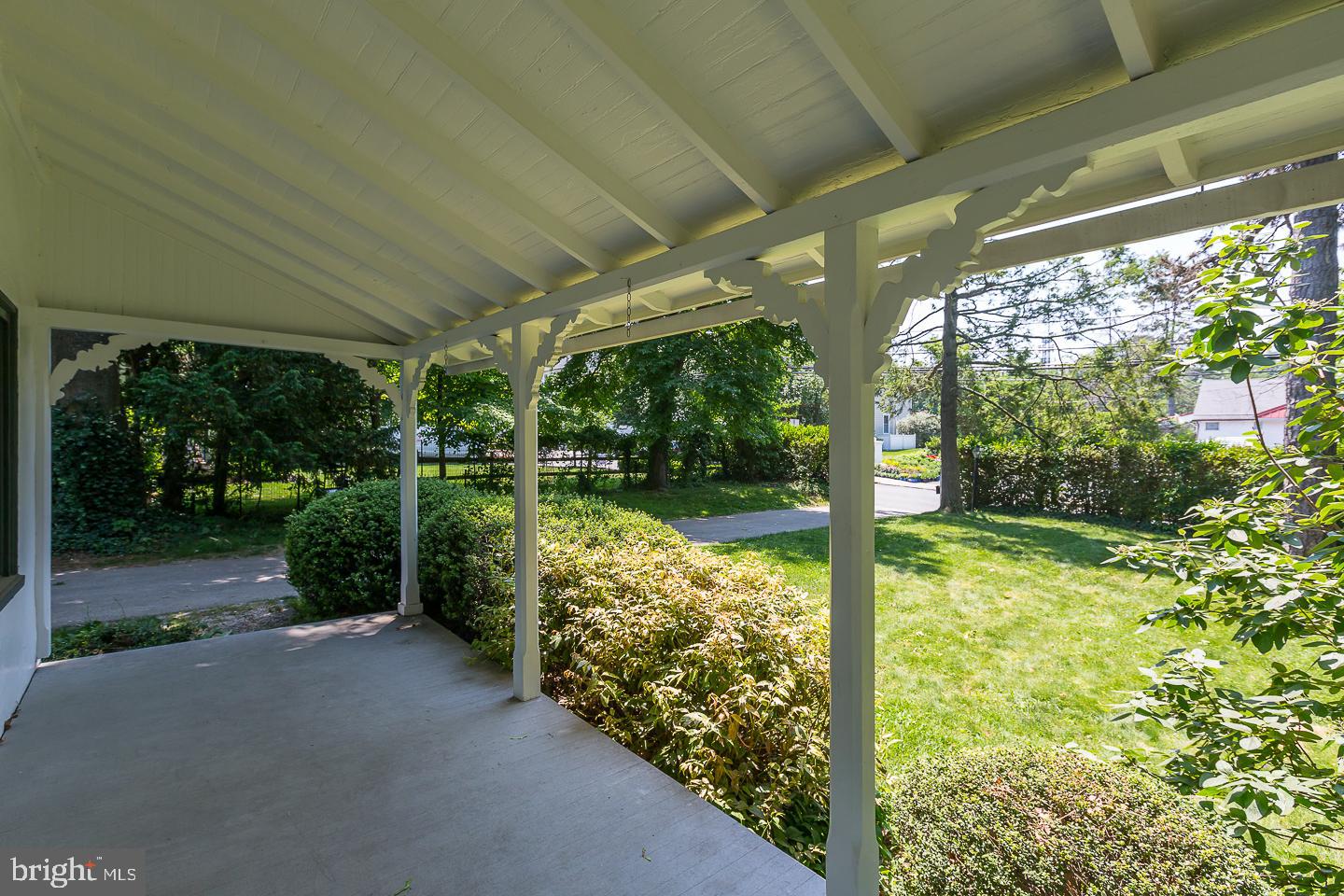 337 Righters Mill Road Gladwyne, PA 19035 - Photo 6 of 41 a view of a porch with garden