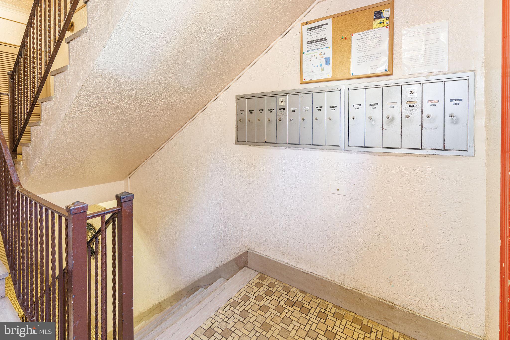 1446 Tuckerman Street Northwest, Unit A6 Washington, DC 20011 - Photo 25 of 25 a view of a balcony with wooden floor
