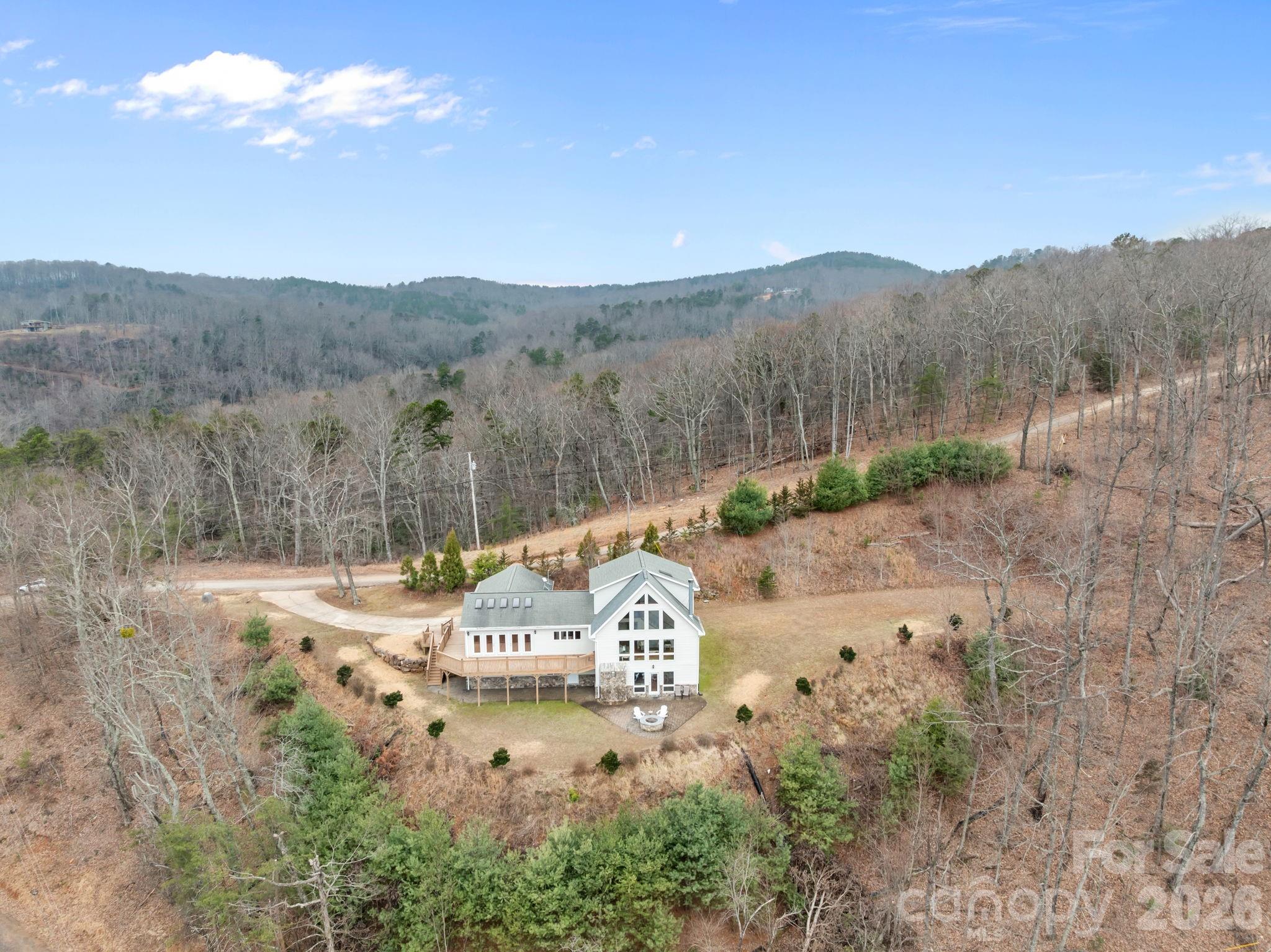 995 Towery Trace Road Ellenboro, NC 28040 - Photo 39 of 40 a view of a backyard with green space
