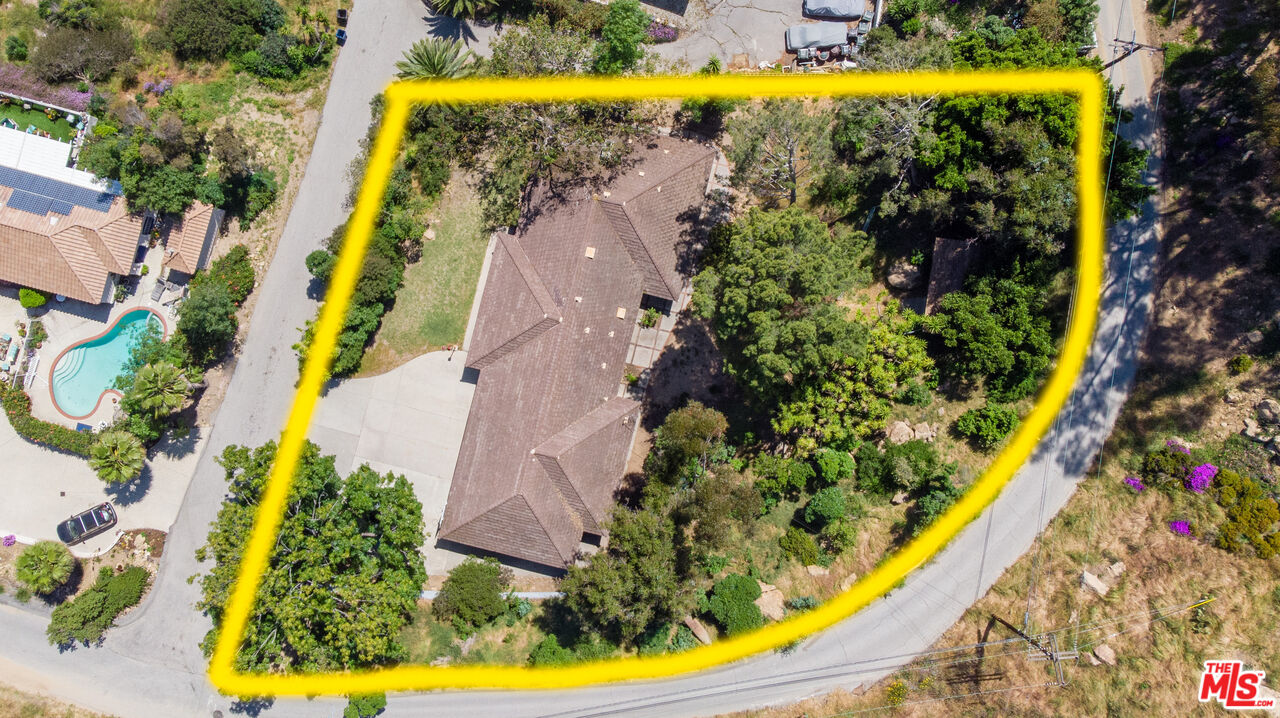 20490 Seaboard Road Malibu, CA 90265 - Photo 4 of 50 an aerial view of swimming pool