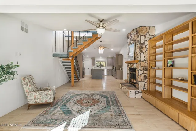 a view of a backyard of the house