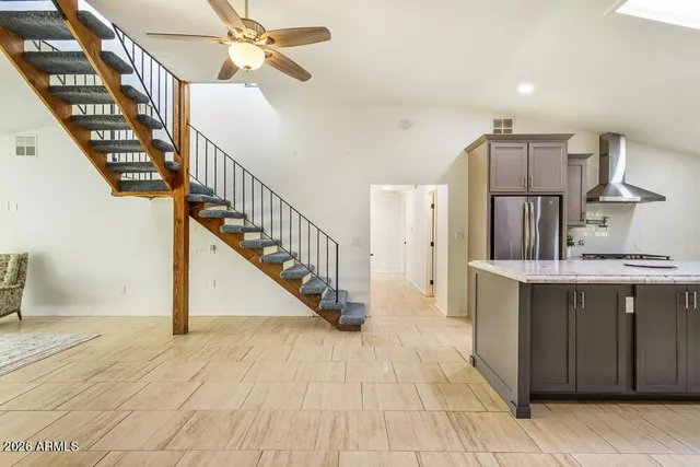 a view of a city from a terrace