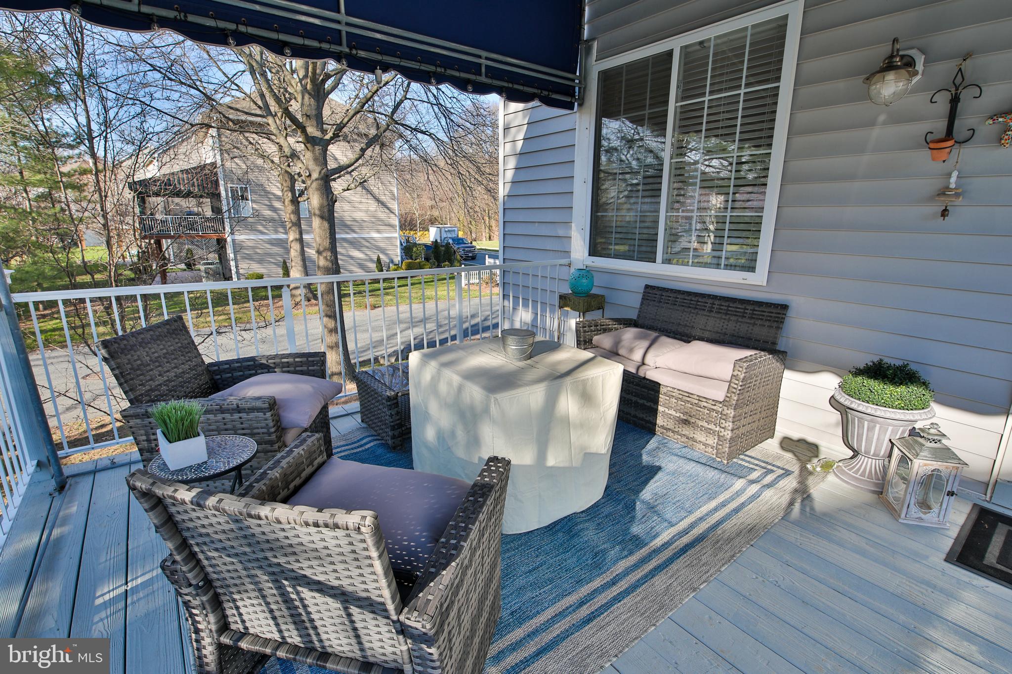 201 Mariners Point Drive Middle River, MD 21220 - Photo 46 of 52 a outdoor living space with furniture and garden view
