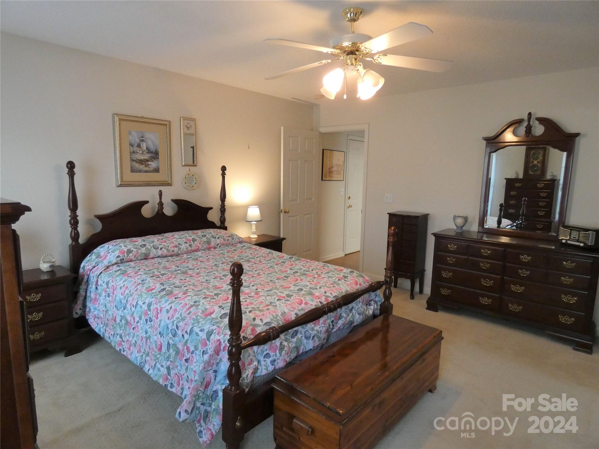 3803 River Road Hickory, NC 28602 - Photo 15 of 24 a bedroom with a bed and a dresser