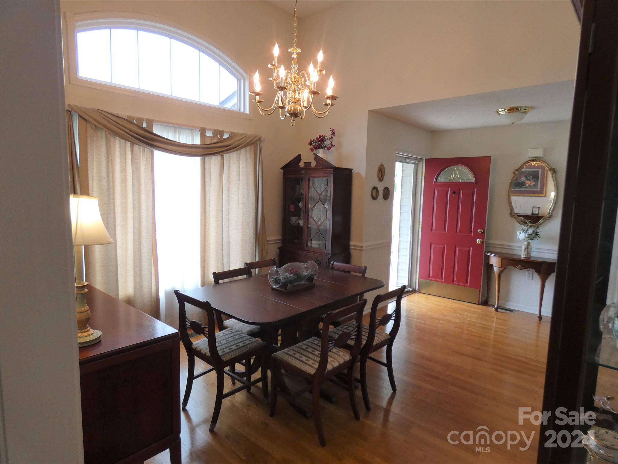3803 River Road Hickory, NC 28602 - Photo 6 of 24 a view of a dining room with furniture and window