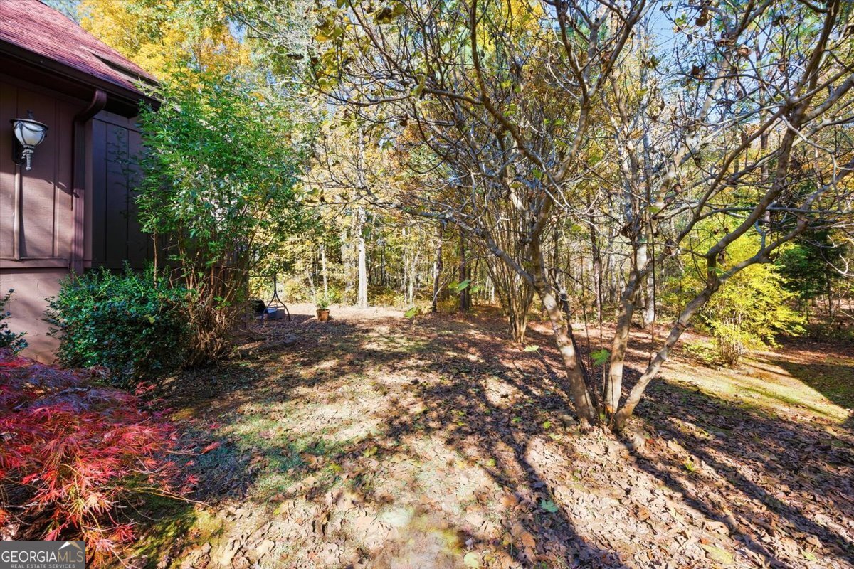 606 Morgan Road Juliette, GA 31046 - Photo 30 of 35 a view of a yard with plants and trees
