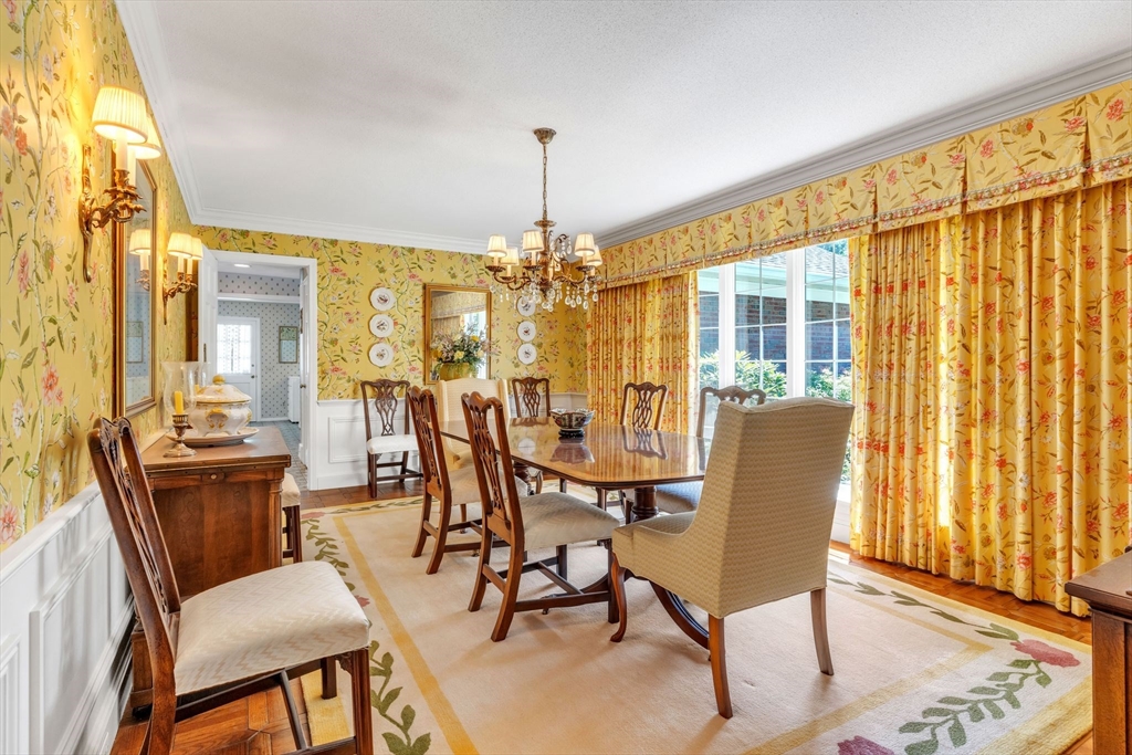 63 Ardsley Road Longmeadow, MA 01106 - Photo 4 of 41 a view of a dining room with furniture window and wooden floor