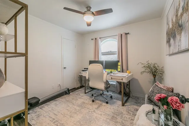 a view of a patio with swimming pool