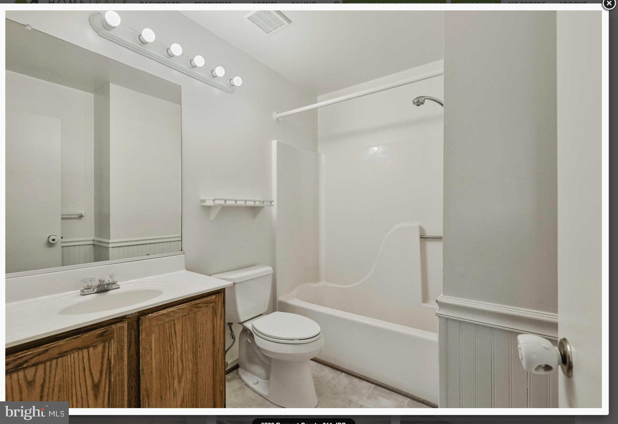 8722 Ruppert Court Ellicott City, MD 21043 - Photo 26 of 36 Hallway Bath w/tub and shower