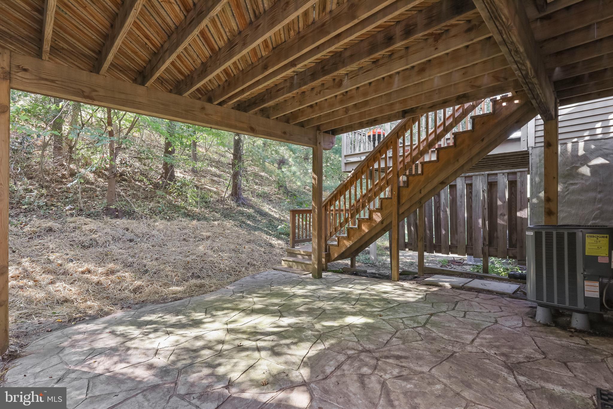 8722 Ruppert Court Ellicott City, MD 21043 - Photo 28 of 36 Stone Paved Patio