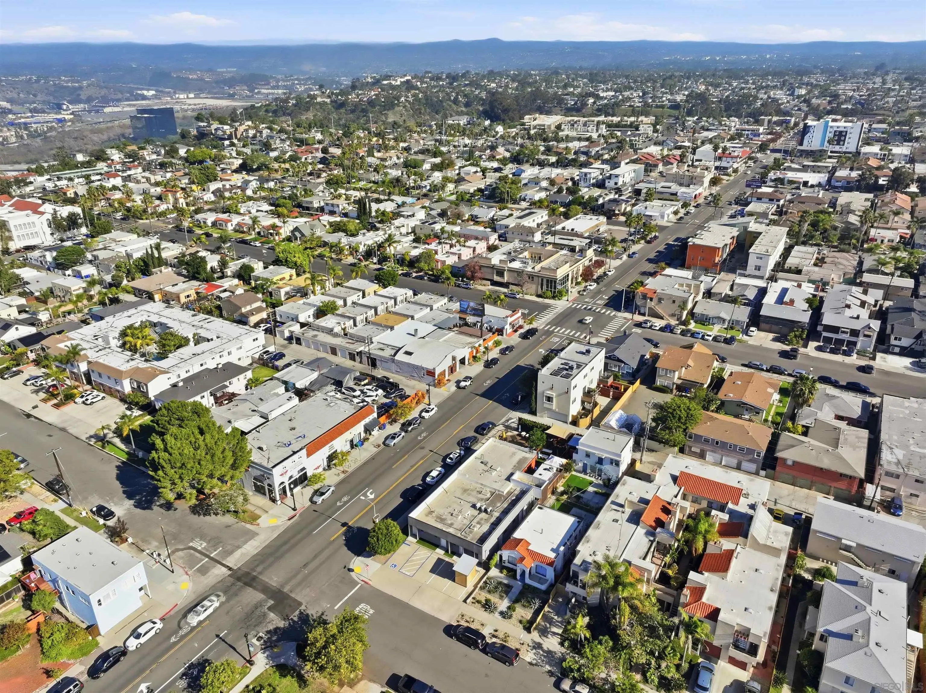 4685 Hamilton Street San Diego, CA 92116 - Photo 35 of 37 an aerial view of a city