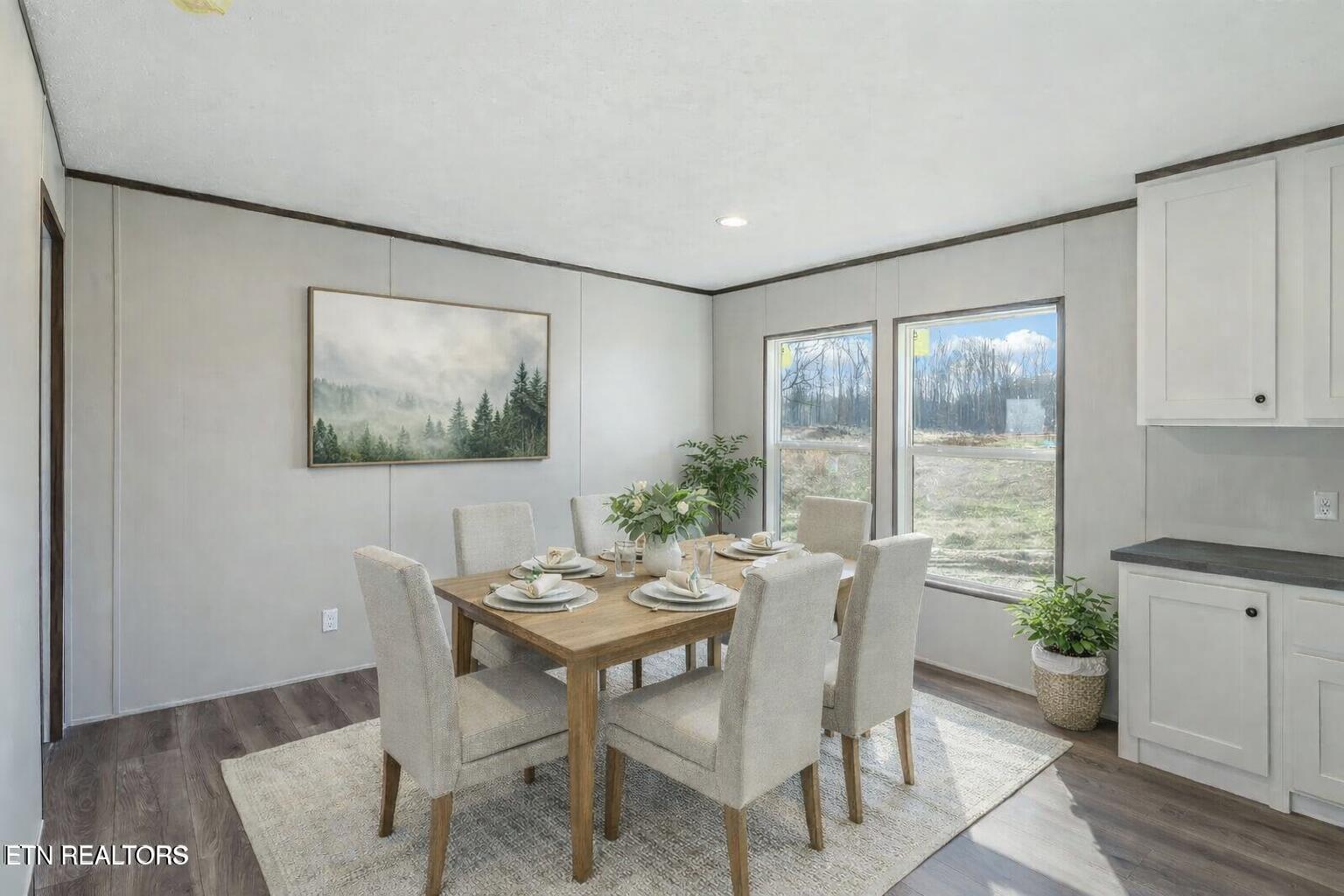 200 Laura Boling Loop Road Strawberry Plains, TN 37871 - Photo 19 of 44 Virtually Staged Dining Room