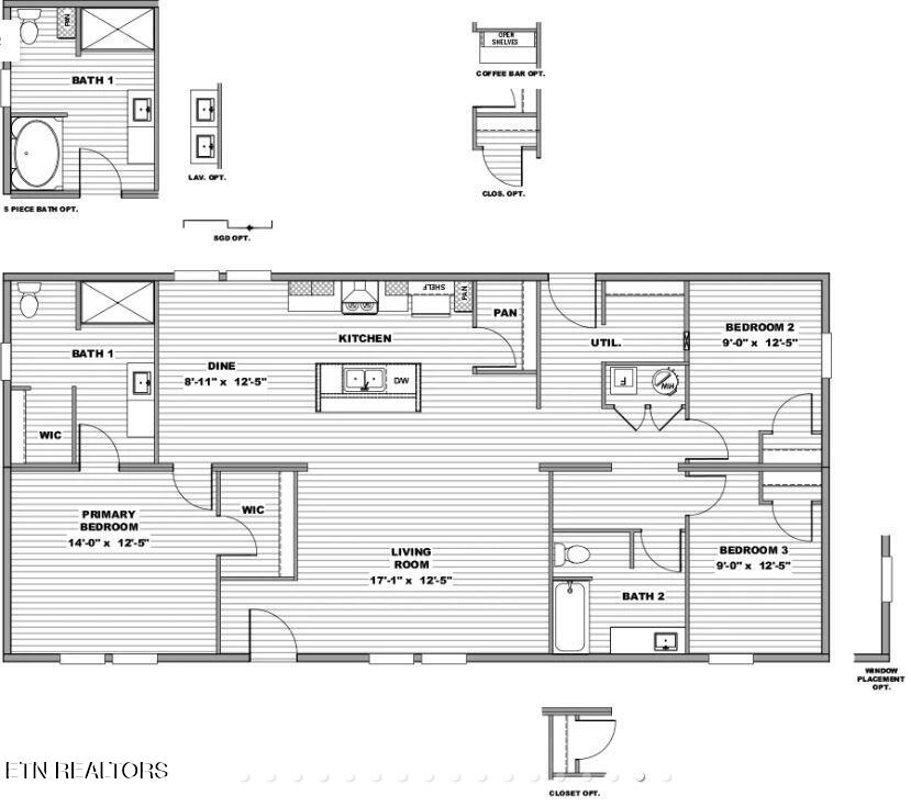 Lot 3 Laura Boling Loop Road Strawberry Plains, TN 37871 - Photo 10 of 10 Floorplan