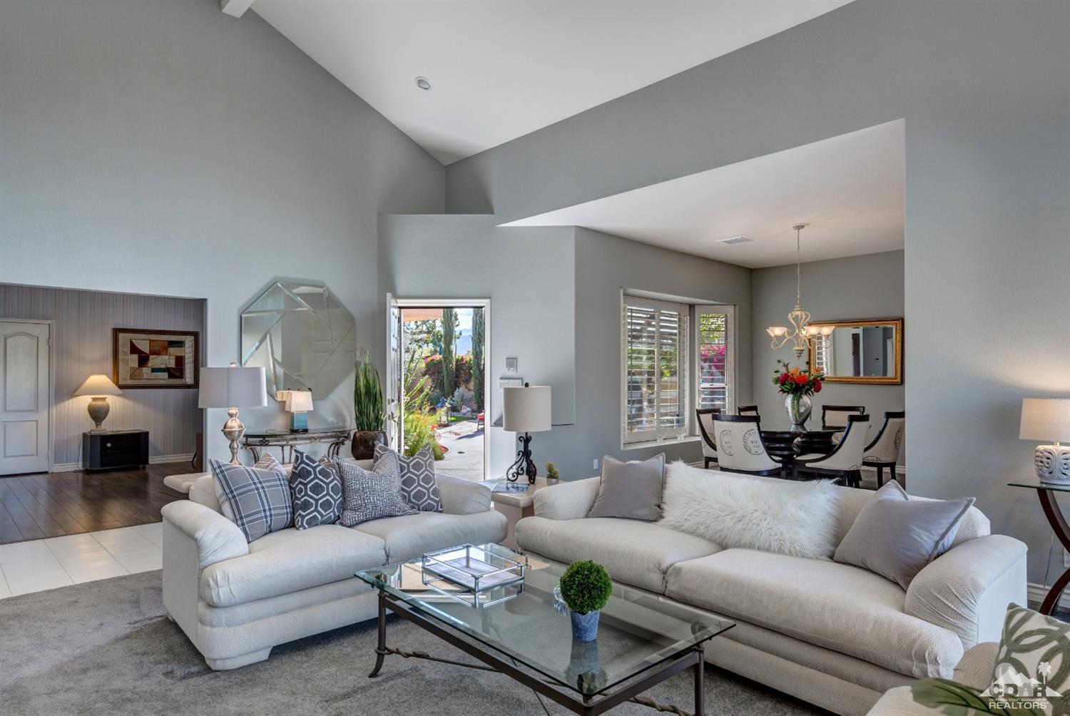 2 Hilton Head Drive Rancho Mirage, CA 92270 - Photo 11 of 40 a living room with furniture and a wooden floor
