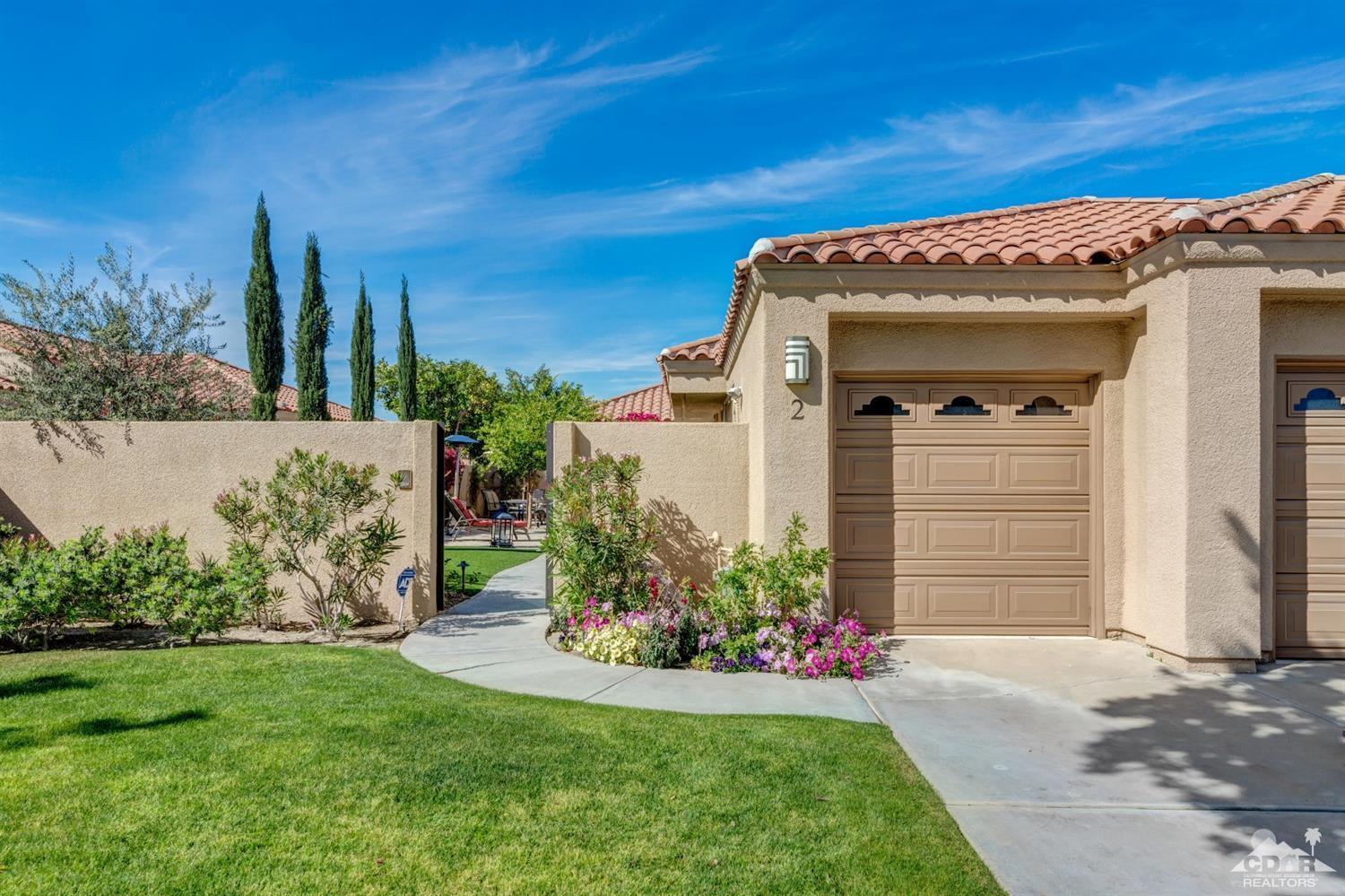 2 Hilton Head Drive Rancho Mirage, CA 92270 - Photo 7 of 40 a view of a house with a small yard and plants