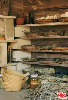 a living room filled with furniture