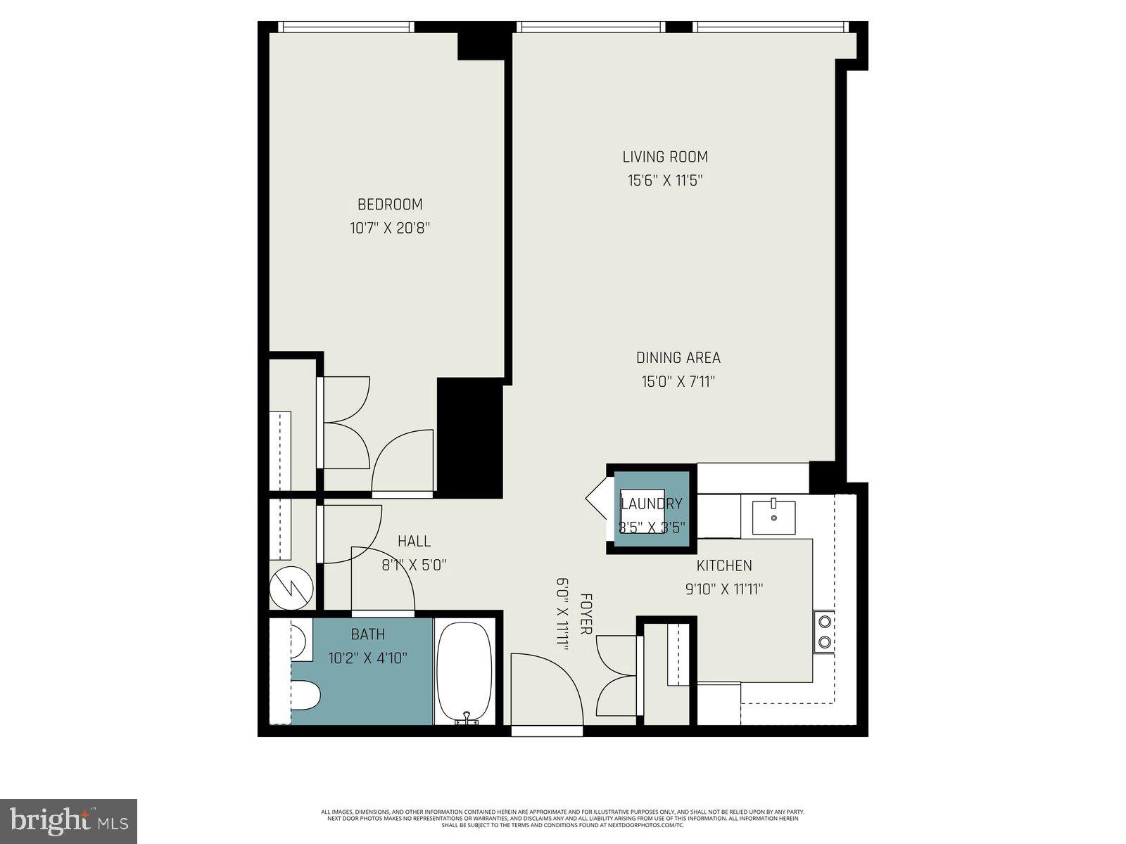 1500 Chestnut Street, Unit 8C Philadelphia, PA 19102 - Photo 29 of 33 Main Floor Without Sq.ft