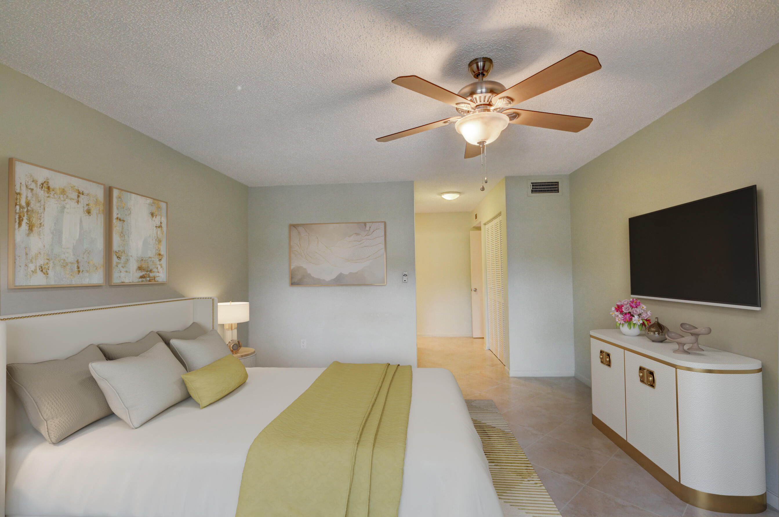 9277 Vista Del Lago, Unit E Boca Raton, FL 33428 - Photo 16 of 40 Master Bedroom 1_final