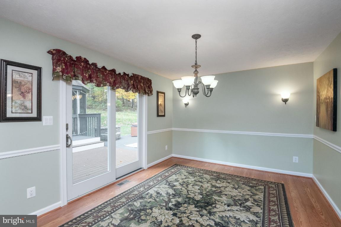321 John Owings Road Westminster, MD 21158 - Photo 13 of 72 Dining Room and Sliders to Rear Deck