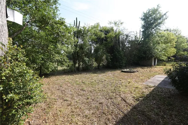a view of outdoor space and yard