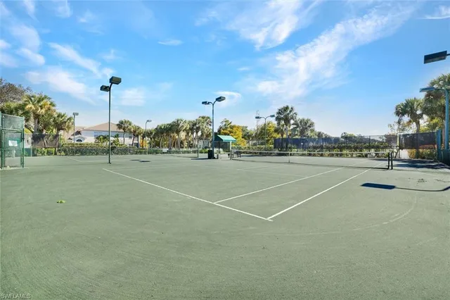 a view of a tennis court