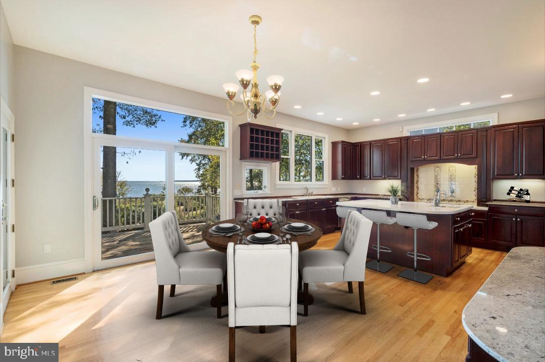 1308 Beachview Road Annapolis, MD 21403 - Photo 5 of 36 GOURMET KITCHEN W/BREAKFAST AREA (SOME PICS STAGED