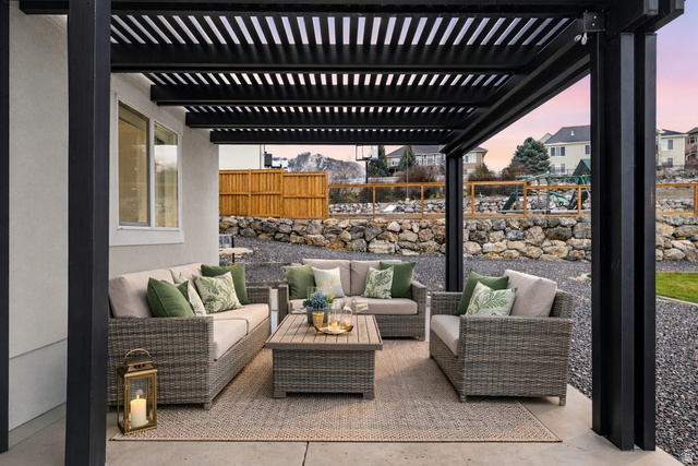 102 Elk Ridge Drive Elk Ridge, UT 84651 - Photo 47 of 61 Covered patio area.