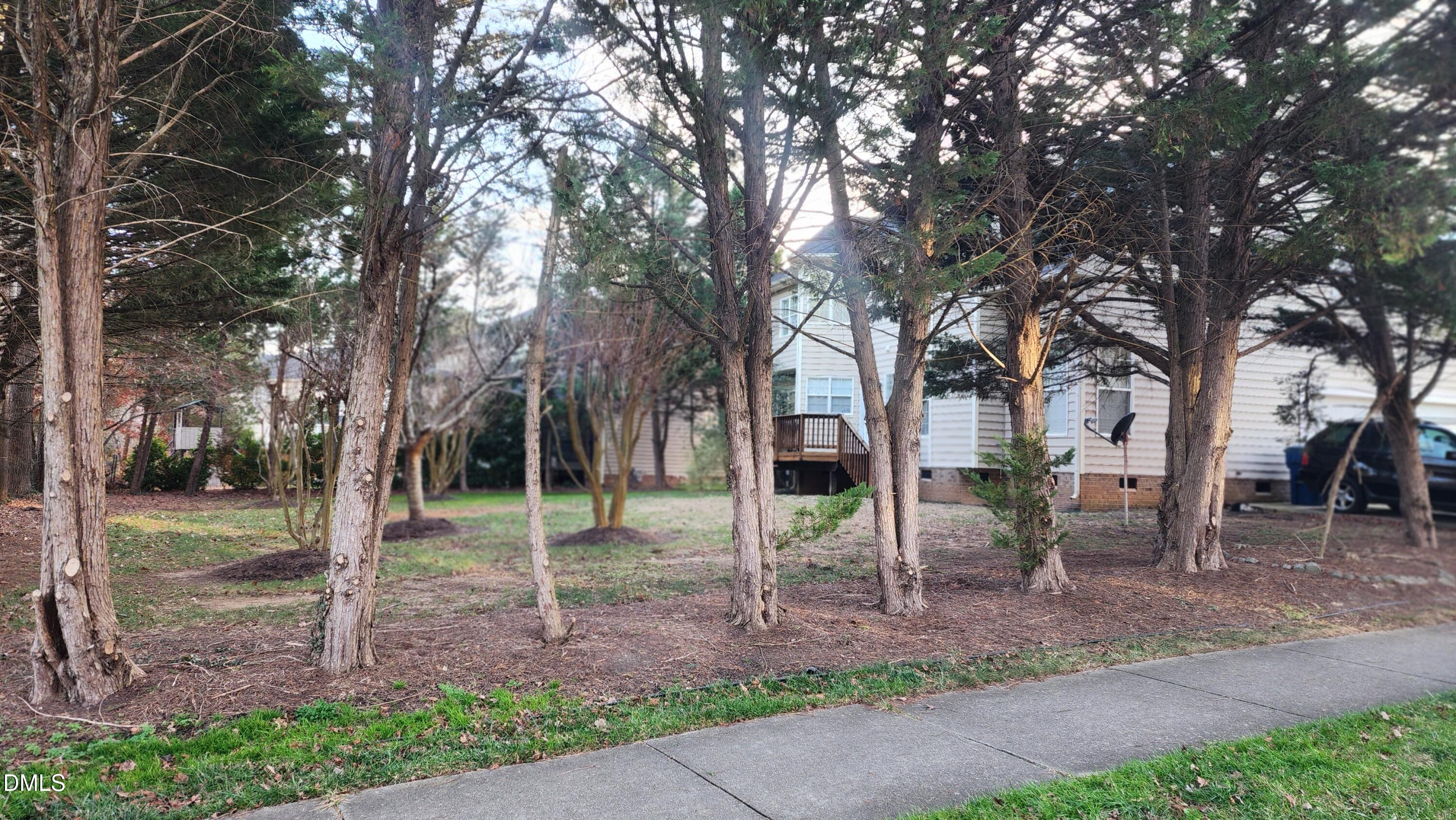 1 Haycox Court Durham, NC 27713 - Photo 23 of 91 a view of a house with a backyard