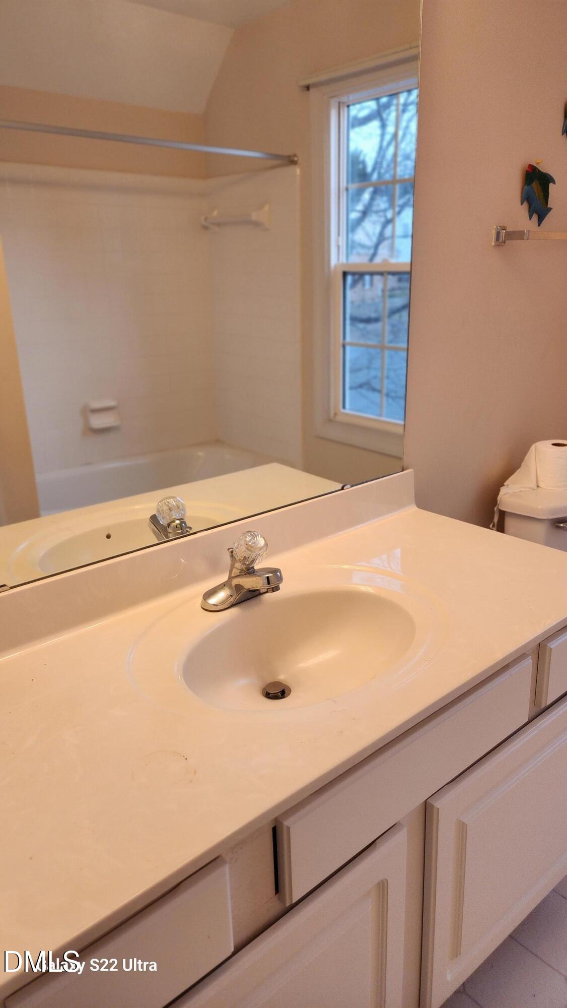 1 Haycox Court Durham, NC 27713 - Photo 65 of 91 a bathroom with a sink and a white cabinets