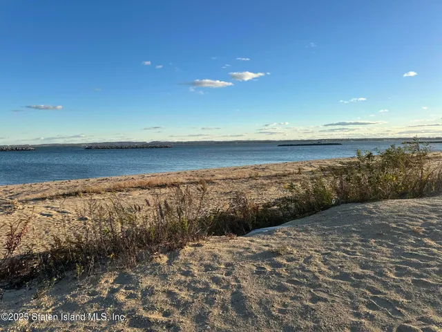 a view of an ocean beach
