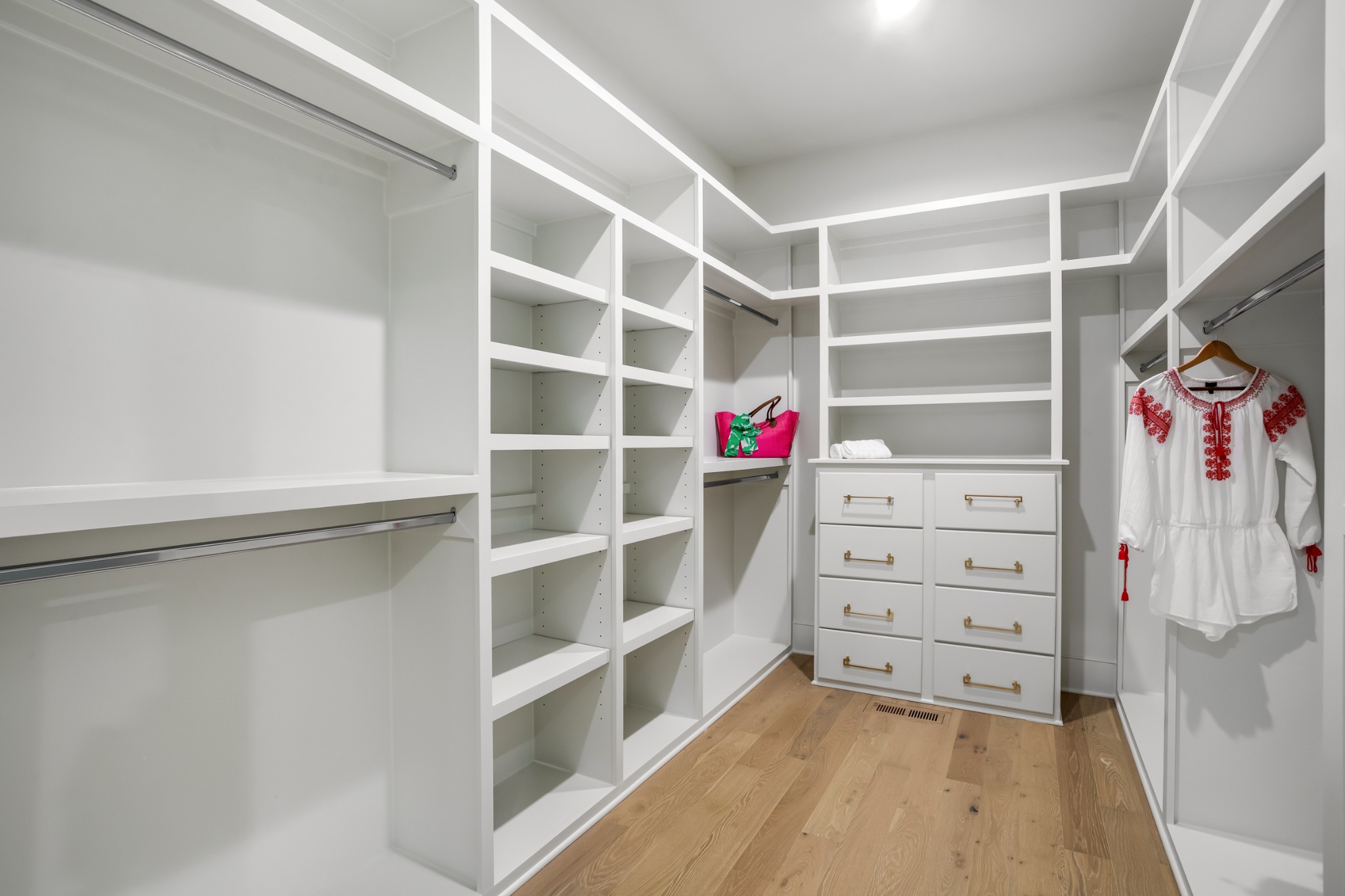 709 Brook Hollow Road Nashville, TN 37205 - Photo 31 of 55 a view of walk in closet with empty racks