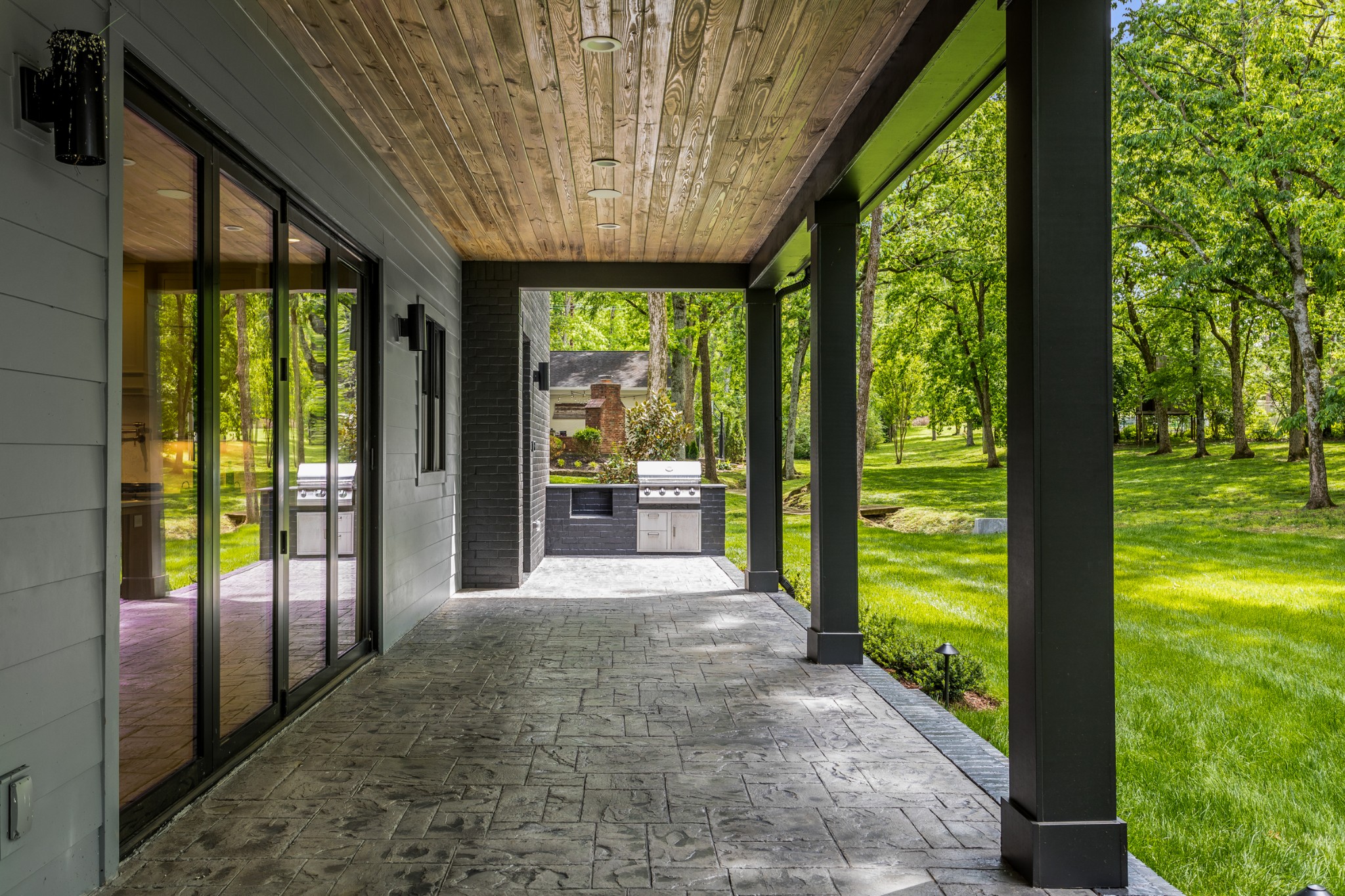 709 Brook Hollow Road Nashville, TN 37205 - Photo 48 of 55 a view of a porch and garden