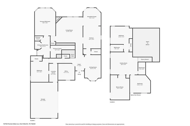 $575,000 | 12744 Forest Glen Lane, Fort Worth, TX 76244