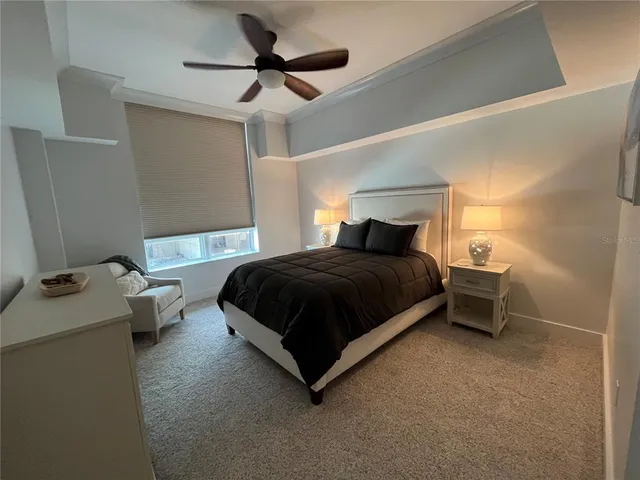 a picture of a room with a door