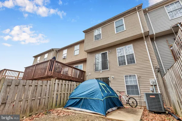 a view of a house with a balcony