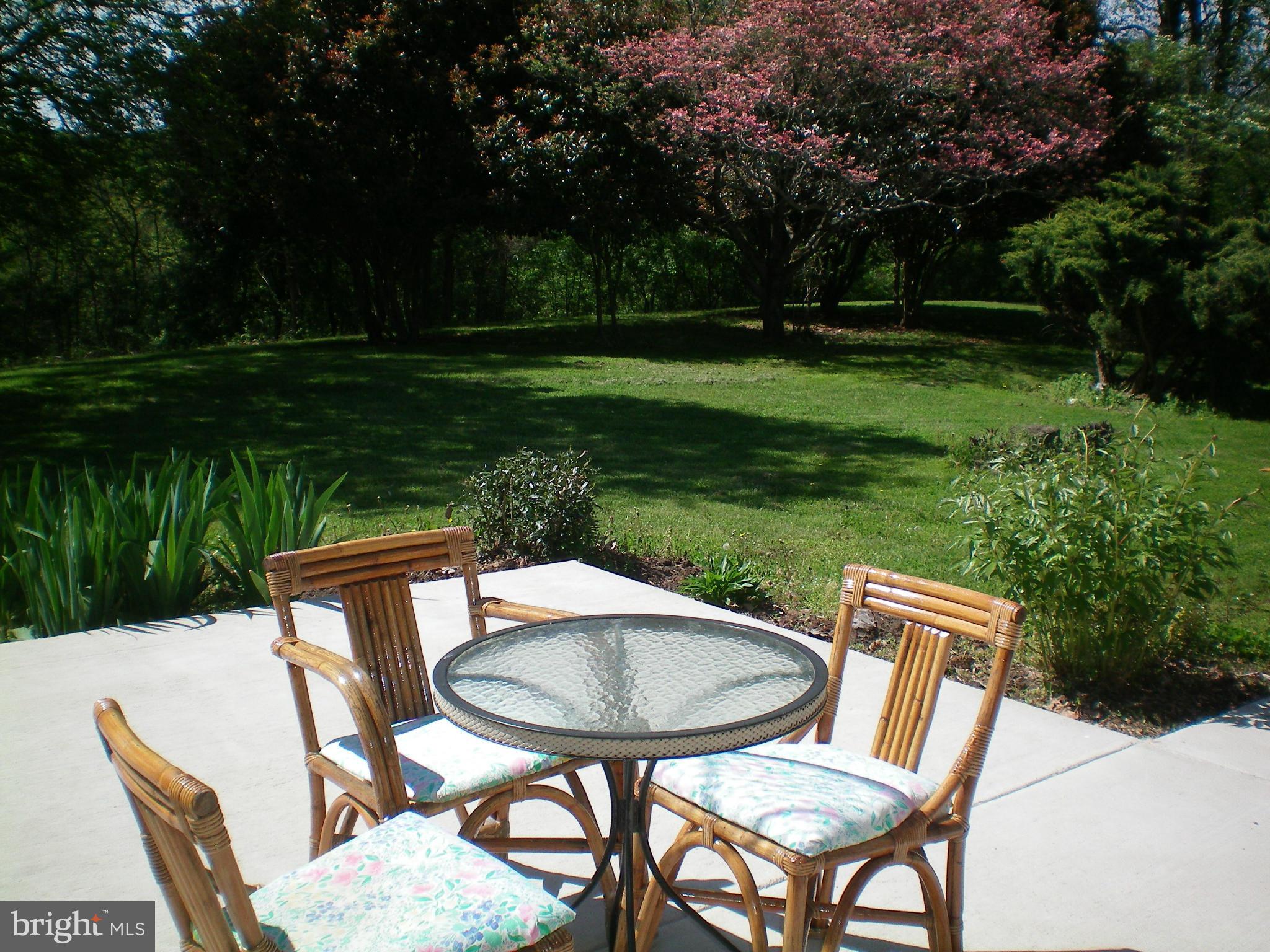 282 Fairhaven Road Tracys Landing, MD 20779 - Photo 29 of 30 a view of a table and chairs in the garden