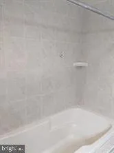 a close up of a bathtub