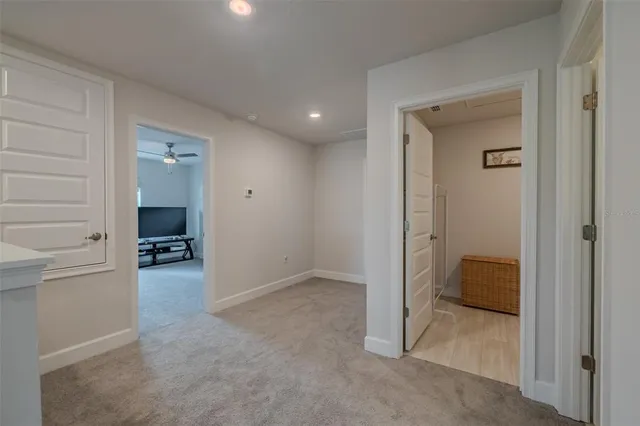 a view of empty room