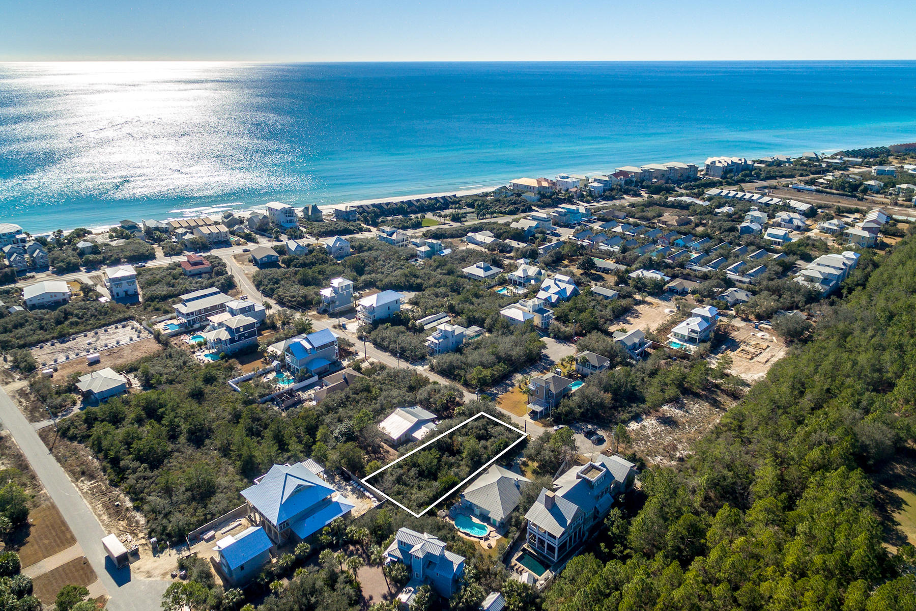 Lot 16 A St Inlet Beach Inlet Beach, FL 32461 - Photo 6 of 16 a view of city and ocean
