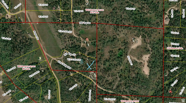 4725 Pine Ridge Road Evanston, UT 82930 - Photo 81 of 82 Property Survey. Illustrating parcel boundaries and geographical features of the property