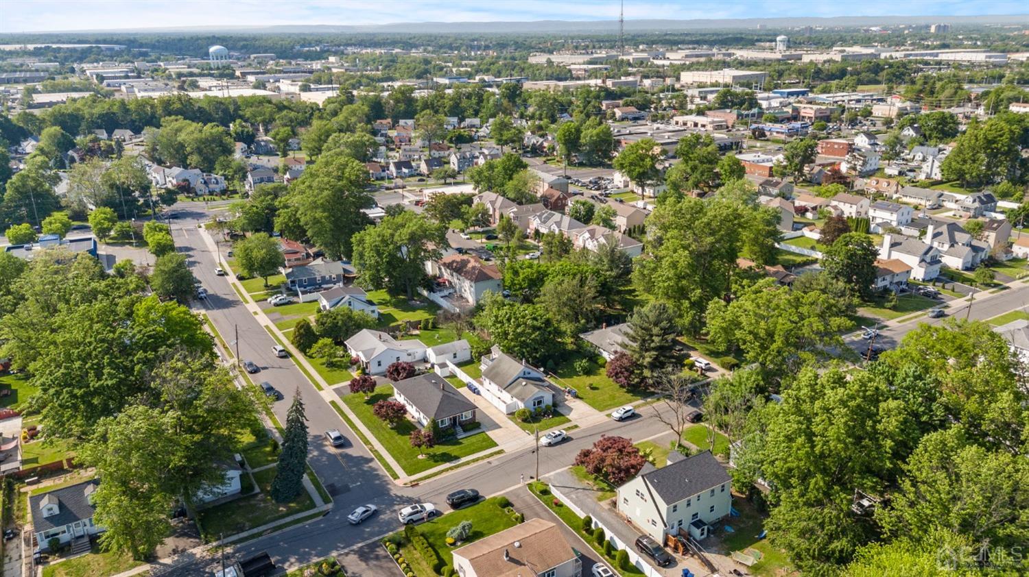 1067 Riverton Street North Brunswick, NJ 08902 - Photo 45 of 45 an aerial view of residential houses with city view