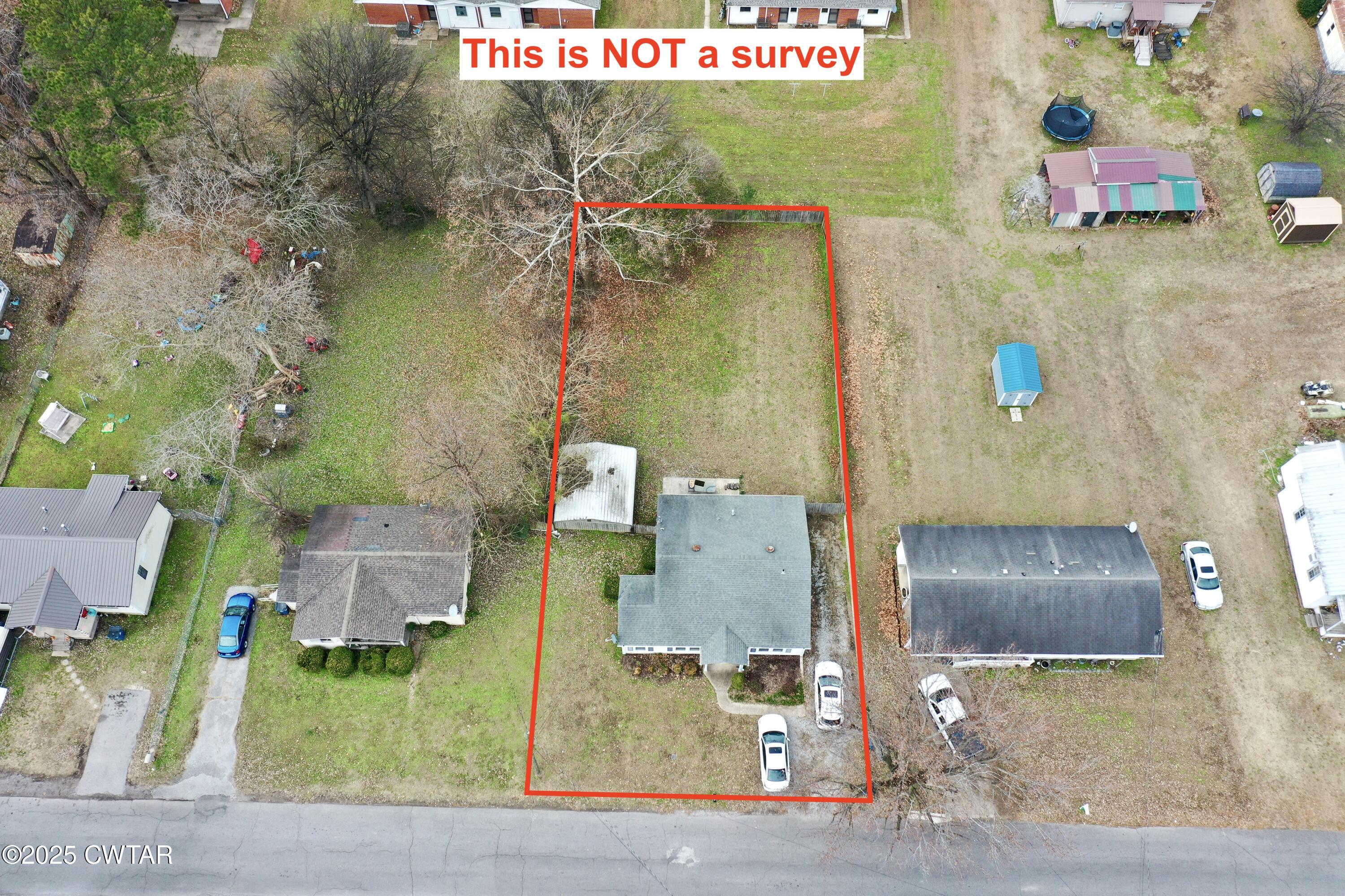 429 Church Street Ridgely, TN 38080 - Photo 34 of 35 an aerial view of a house